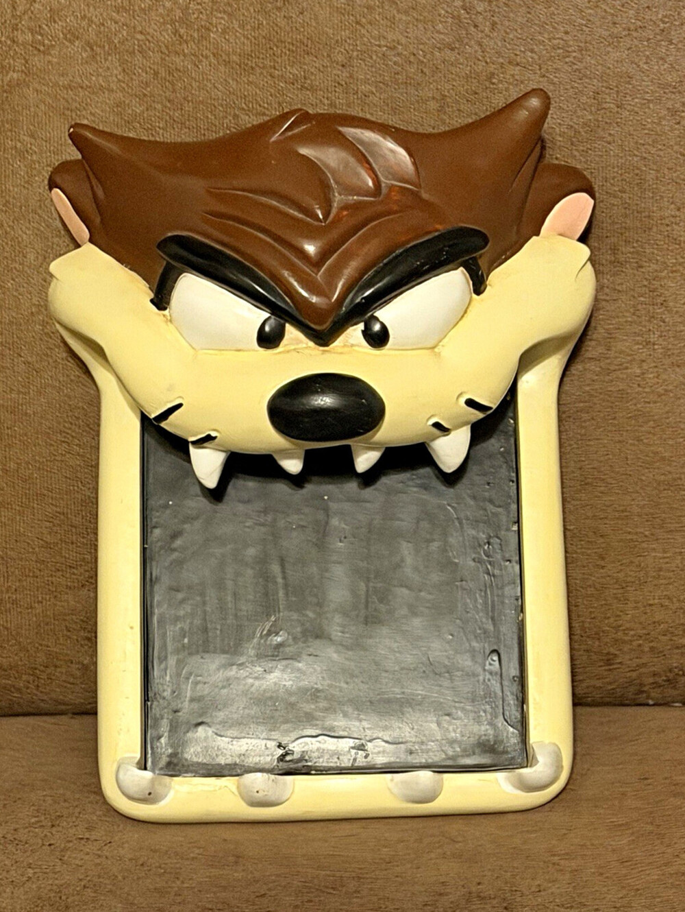 Vtg 95 Warner Bros. Looney Tunes Tasmanian Devil "Taz" Memo Pad / Notepad Holder